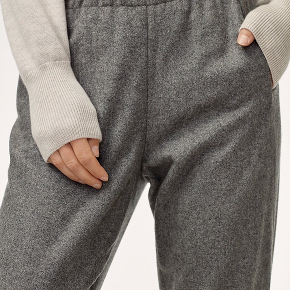 Aritzia Babaton Dexter Tweed Pants | Large - Picture 6 of 7